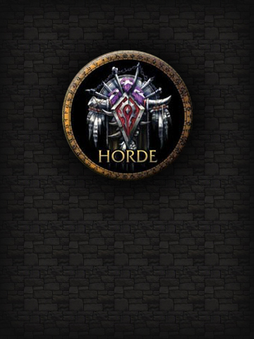 world of warcraft wallpaper horde. World of Warcraft ZEN theme